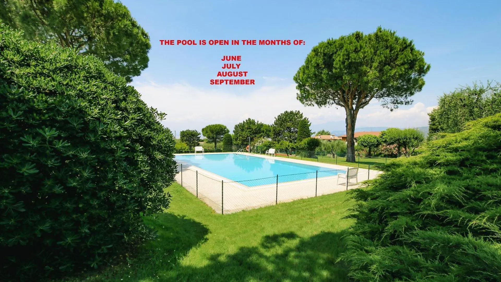 Tennis / Pool / Barbecue Bardolino Italien